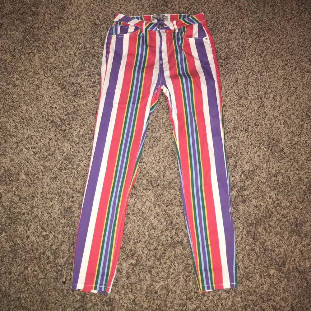 Multi Striped Pants